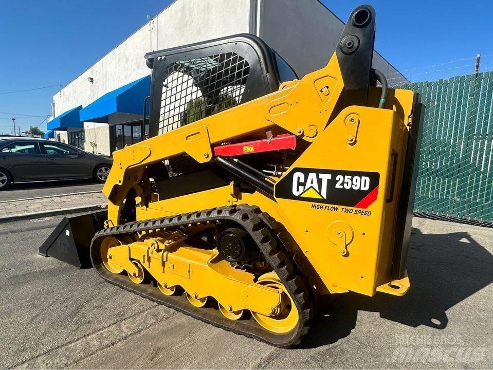 CAT 259 D Krautuvai su šoniniu pasukimu