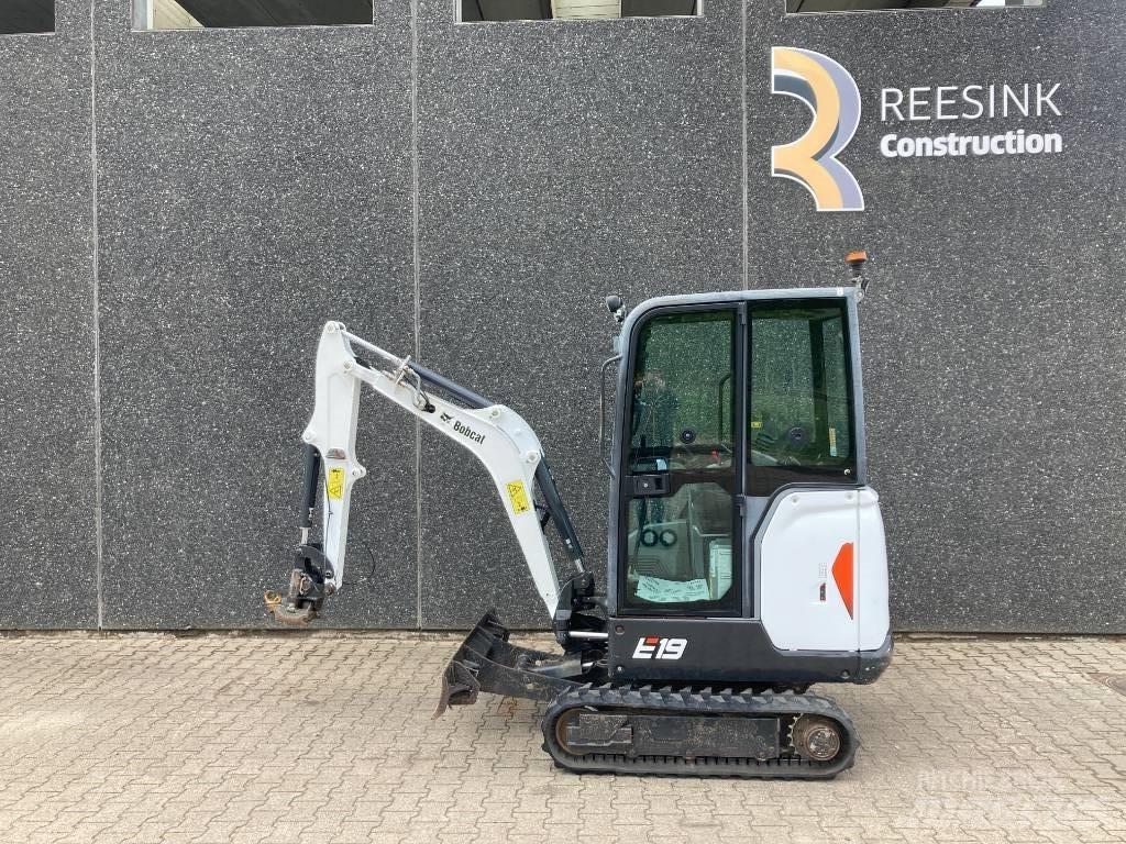 Bobcat E19 Mini ekskavatoriai < 7 t