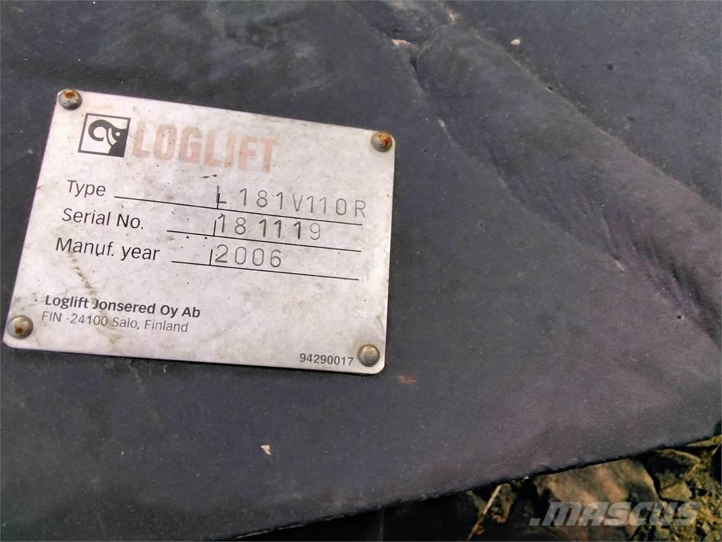 Loglift L181V Medžių kirtimo mašinų kranai