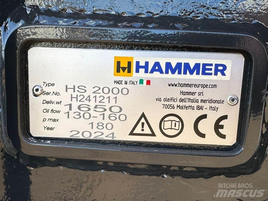Hammer HS2000 Hidrauliniai kūjai / Trupintuvai