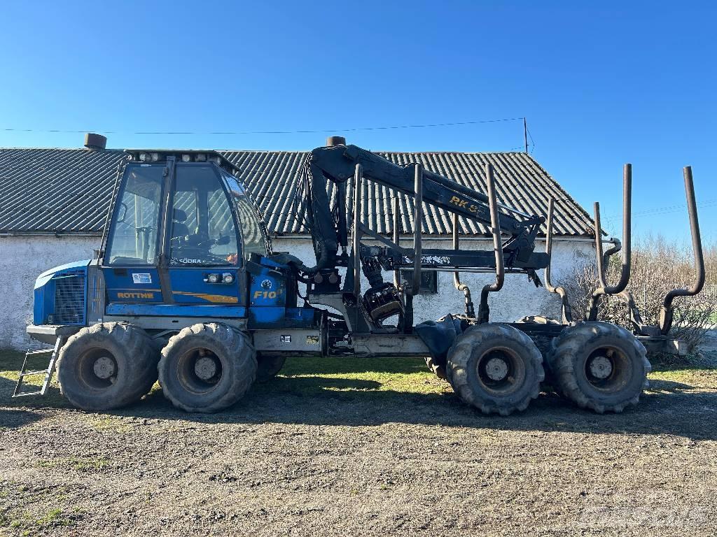 Rottne F10B Naudoti miškovežiai (Forvarderiai)