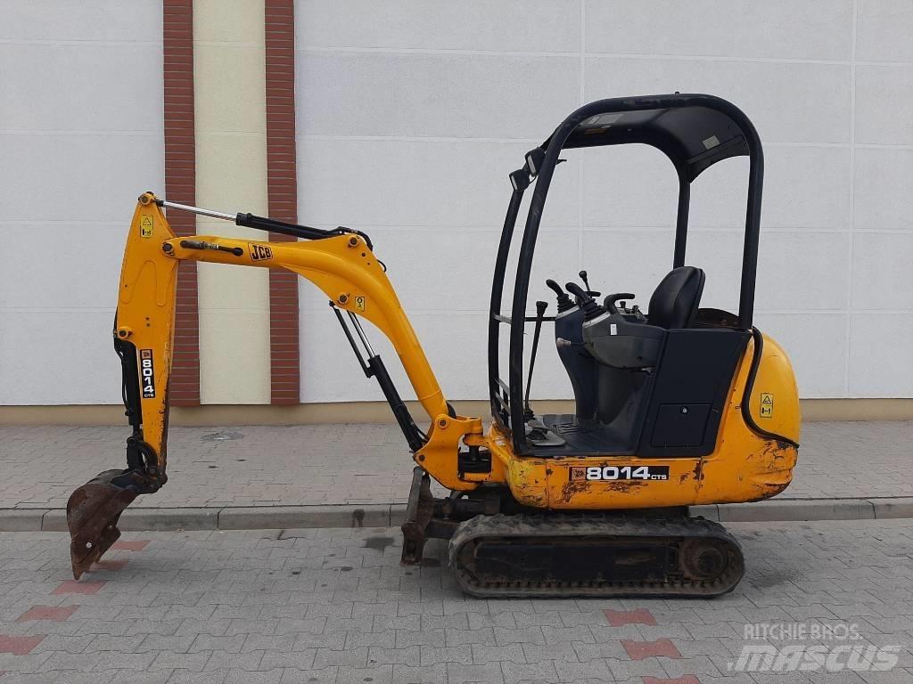 JCB 8014 Mini ekskavatoriai < 7 t