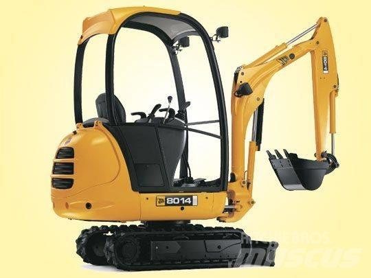 JCB 8014 Mini ekskavatoriai < 7 t