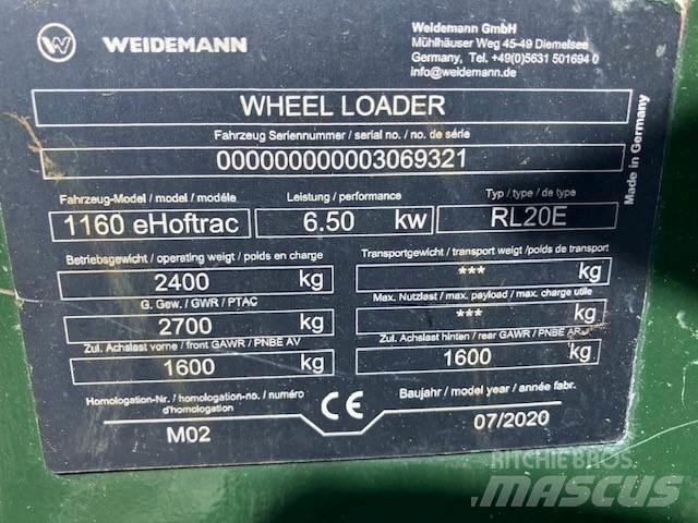 Weidemann 1160e Mini krautuvai