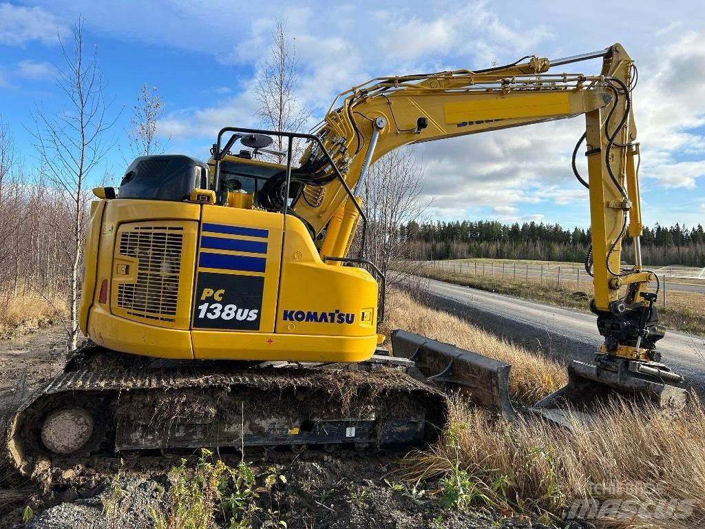 Komatsu PC138US-11E0 Vikšriniai ekskavatoriai