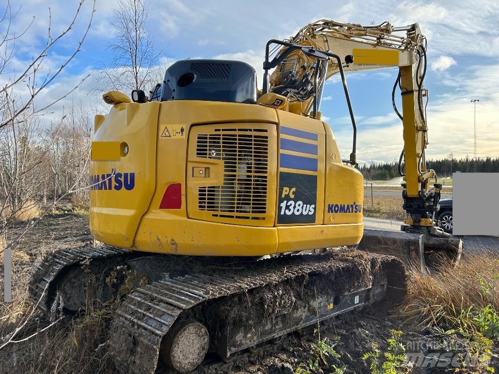Komatsu PC138US-11E0 Vikšriniai ekskavatoriai