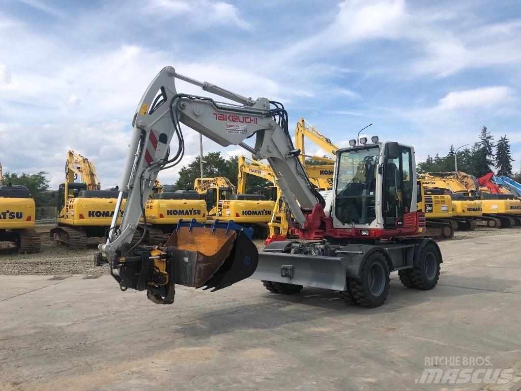 Takeuchi TB295W Ratiniai ekskavatoriai