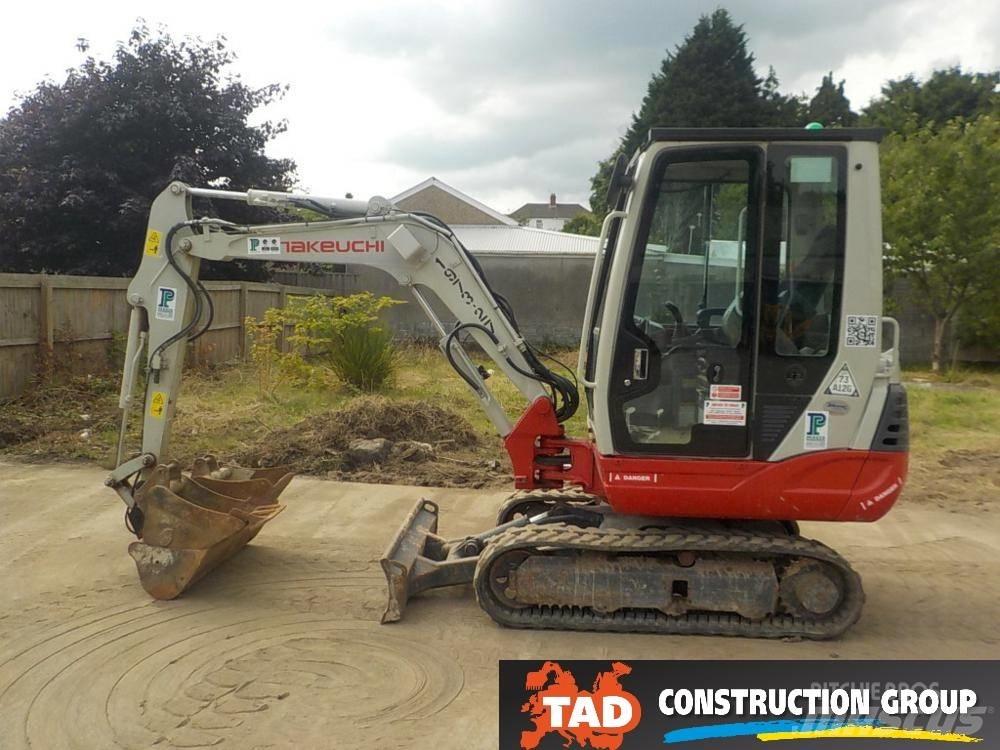 Takeuchi TB228 Mini ekskavatoriai < 7 t