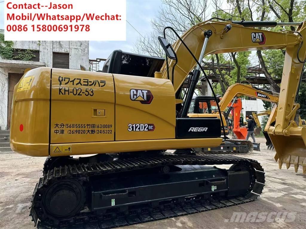 CAT 312 D2GC Vikšriniai ekskavatoriai