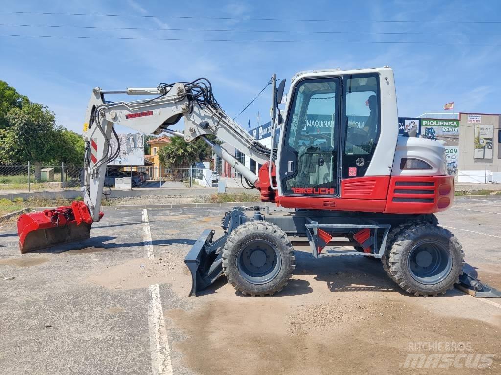 Takeuchi TB 295 W Ratiniai ekskavatoriai