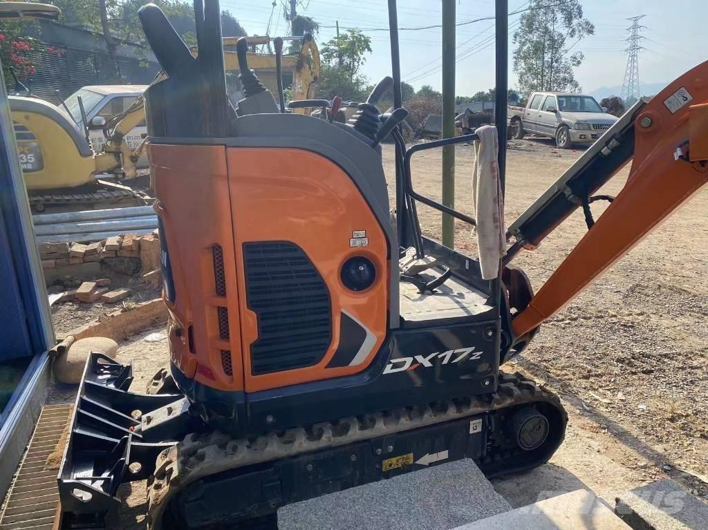 Doosan DX 17 Mini ekskavatoriai < 7 t