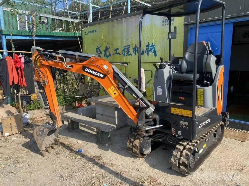 Doosan DX 17 Mini ekskavatoriai < 7 t
