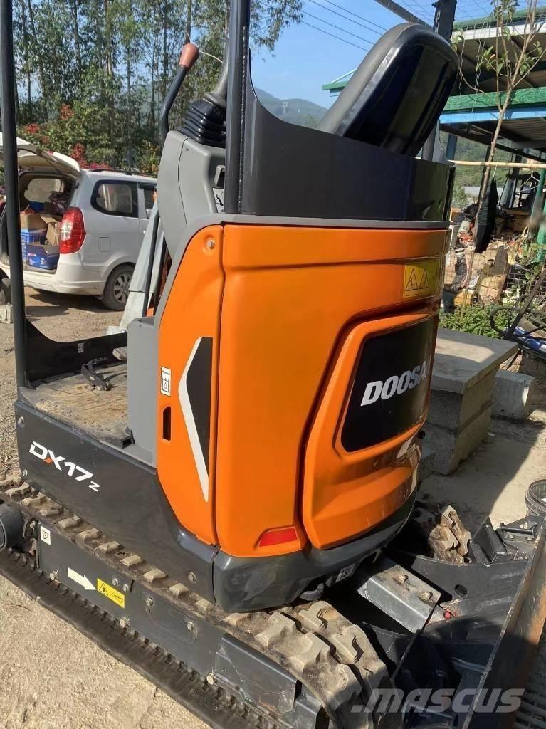 Doosan DX 17 Mini ekskavatoriai < 7 t