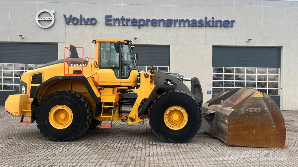 Volvo L260H Naudoti ratiniai krautuvai