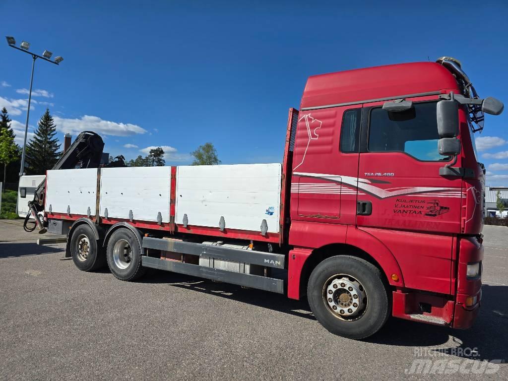 MAN TGA 26.480 Automobiliniai kranai