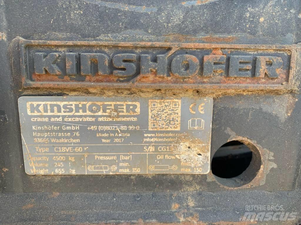 Kinshofer C18VE-60 Griebtuvai