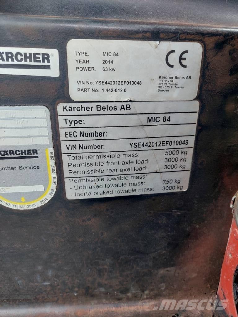 Kärcher MIC 84 Komunalinė technika