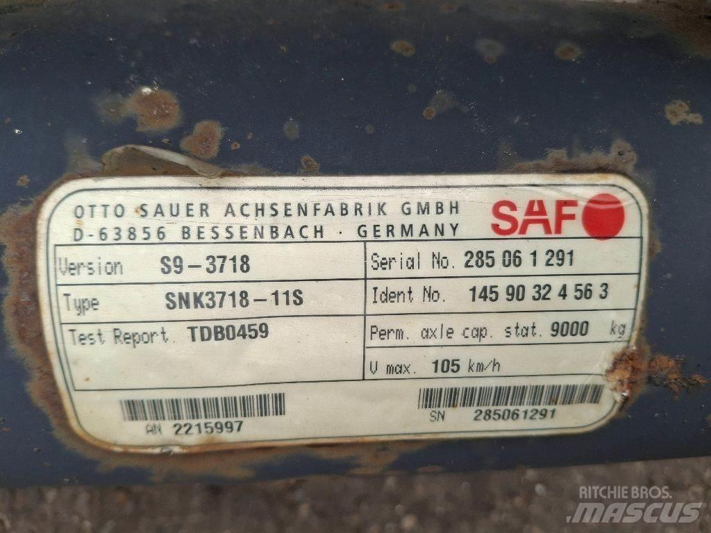 SAF SNK3718-11S Ašys