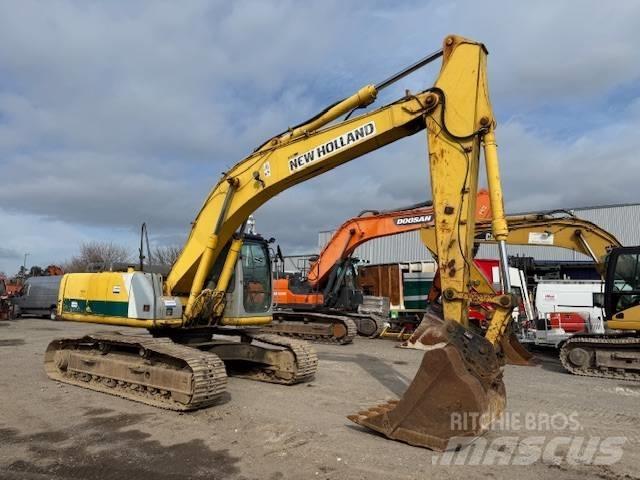 New Holland E 215 Vikšriniai ekskavatoriai