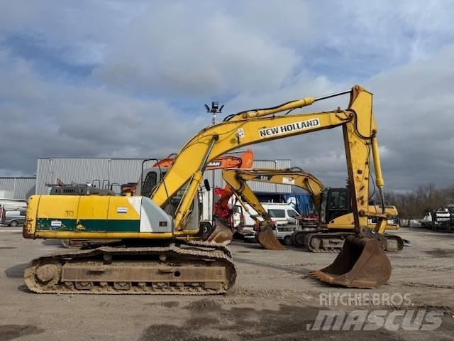 New Holland E 215 Vikšriniai ekskavatoriai