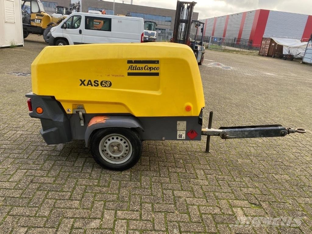 Atlas Copco XAS 58 Kompresoriai
