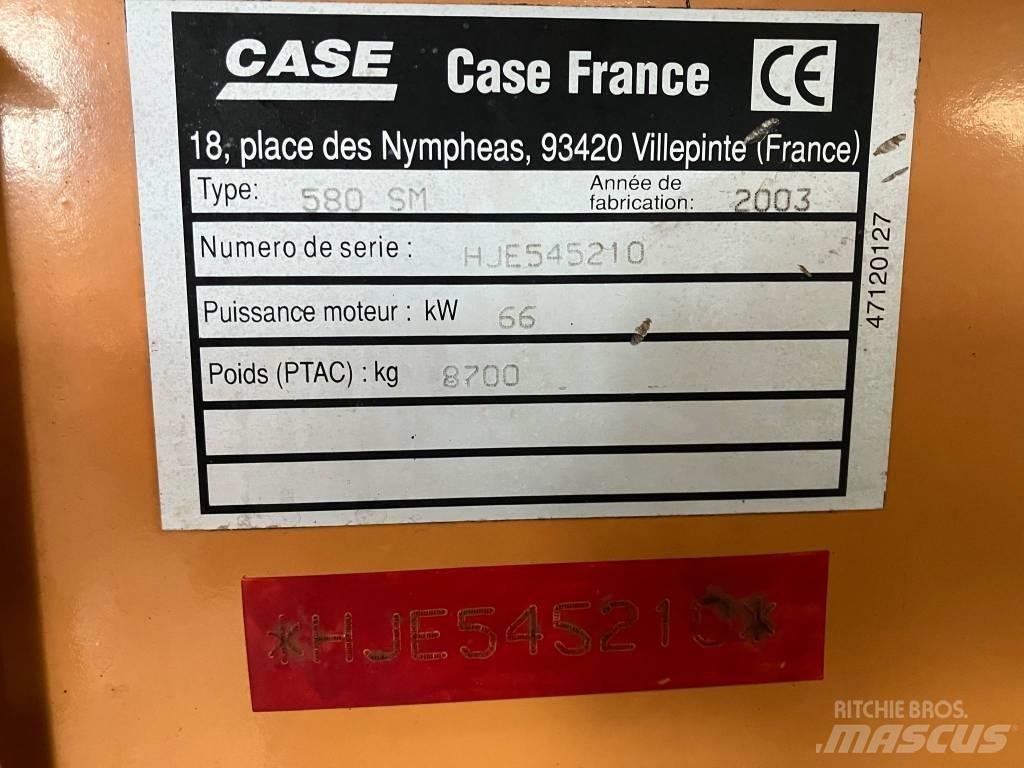 CASE 580 SM Ekskavatoriniai krautuvai