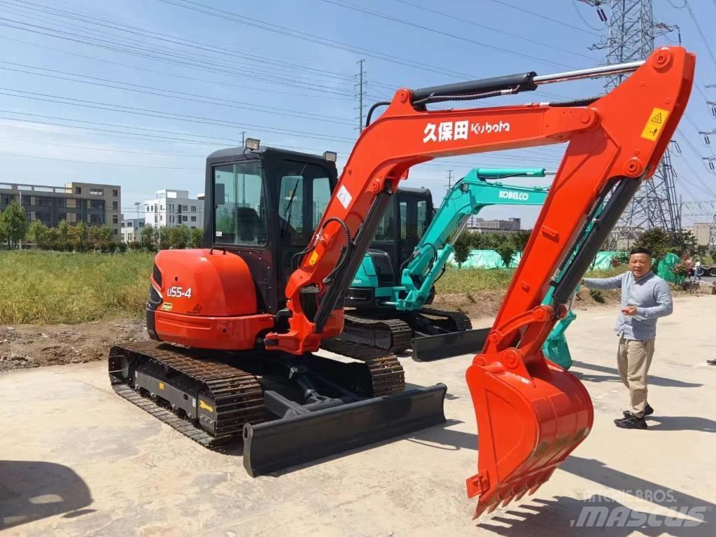 Kubota U 55 Mini ekskavatoriai < 7 t