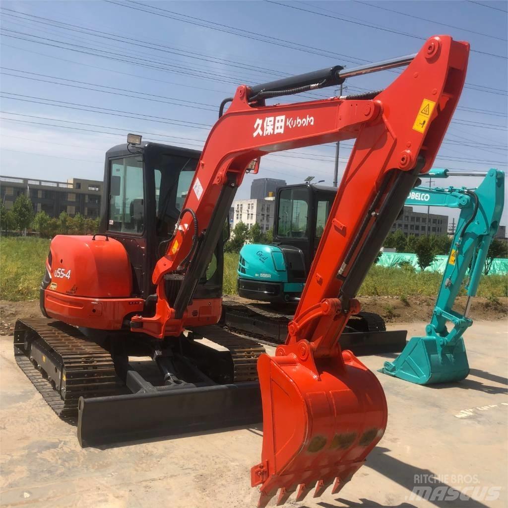 Kubota U 55 Mini ekskavatoriai < 7 t