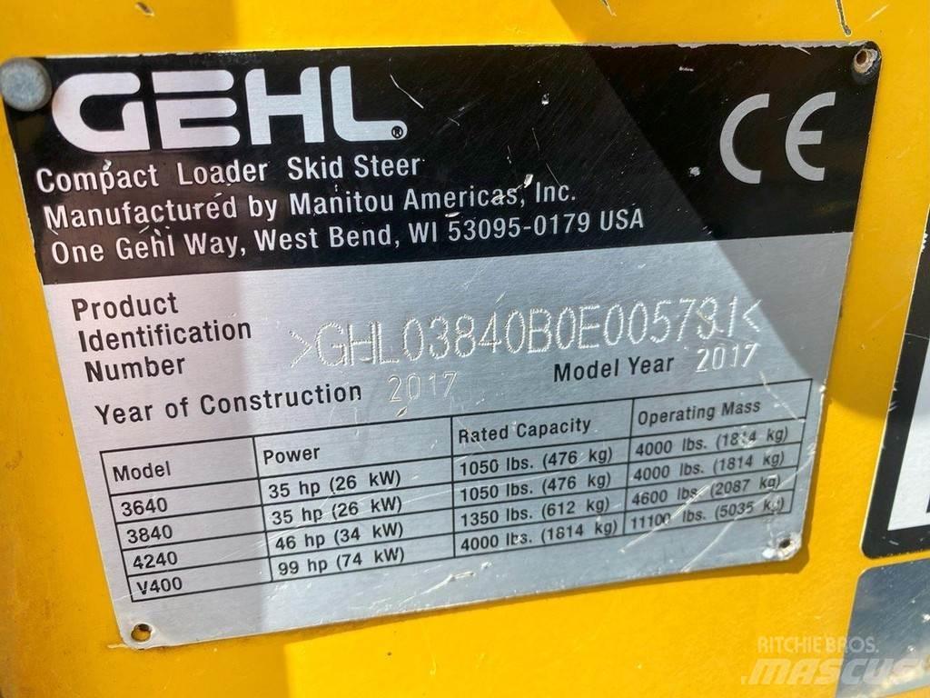 Gehl SL3840 NVT Krautuvai su šoniniu pasukimu