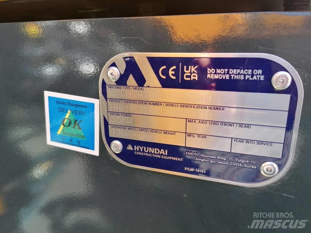 Hyundai HX130ALCR Vikšriniai ekskavatoriai