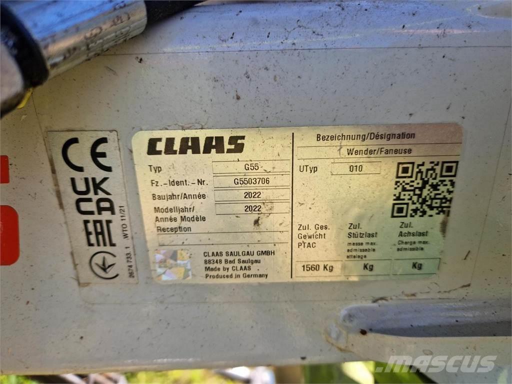 CLAAS Volto 1100 Šieno grėbliai ir vartytuvai