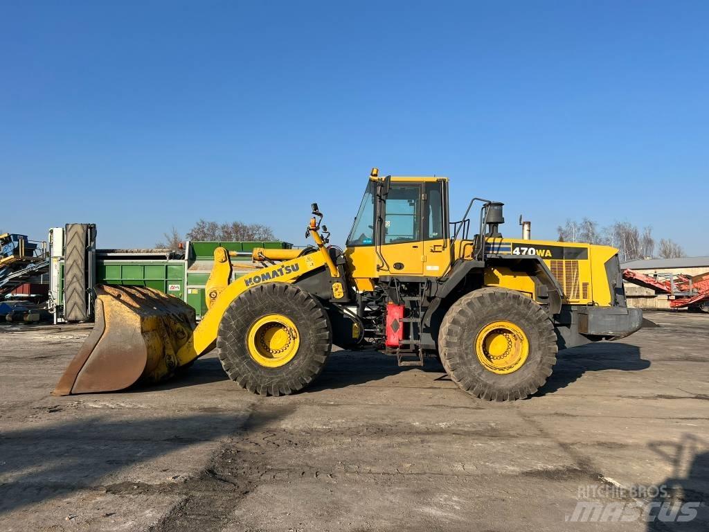 Komatsu WA 470-6 Naudoti ratiniai krautuvai