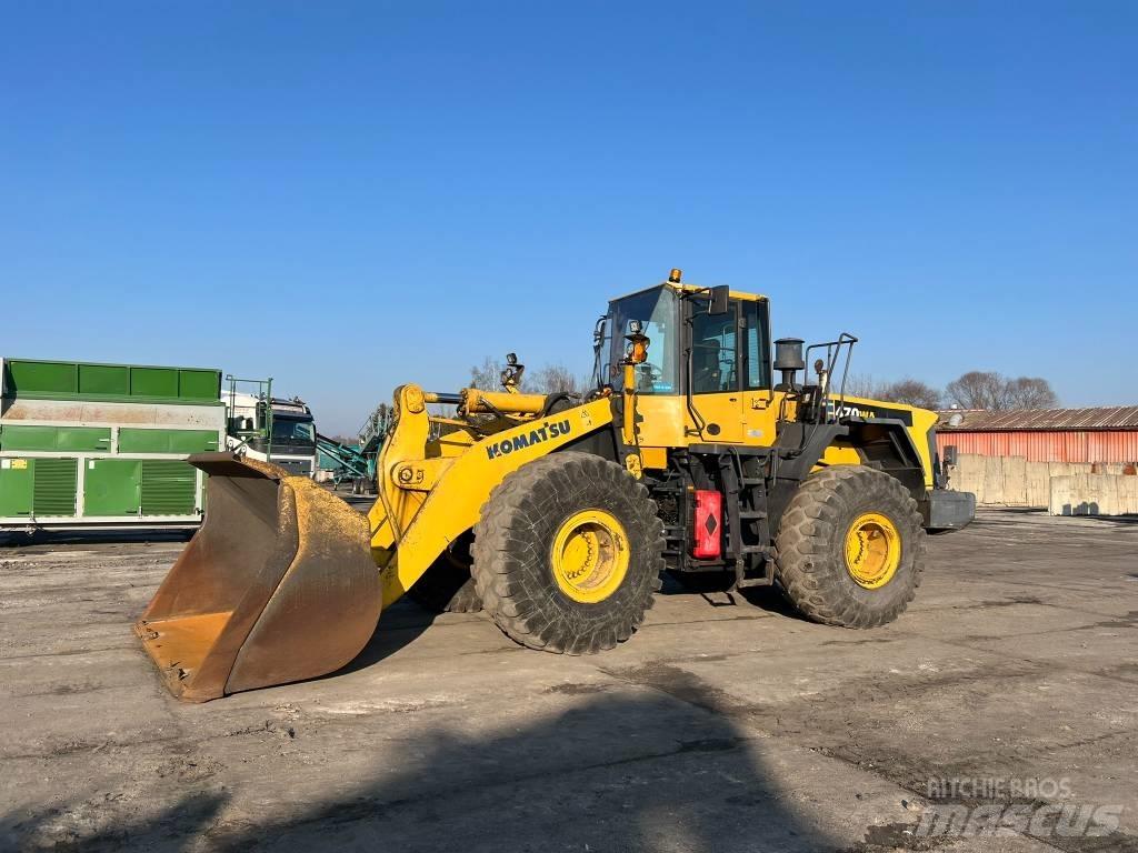 Komatsu WA 470-6 Naudoti ratiniai krautuvai