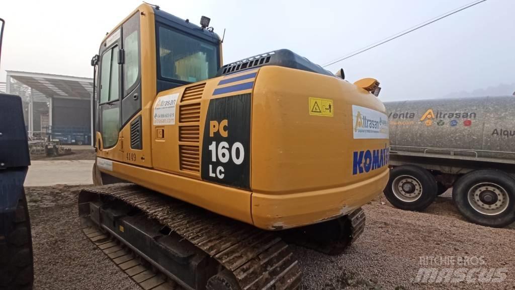 Komatsu PC160LC-8 Vikšriniai ekskavatoriai