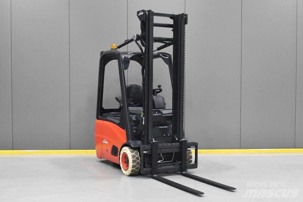 Linde E 15-01 Elektriniai šakiniai krautuvai