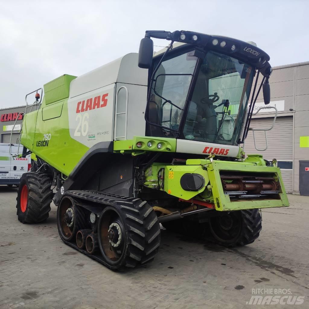 CLAAS Lexion 760 TT Derliaus nuėmimo kombainai