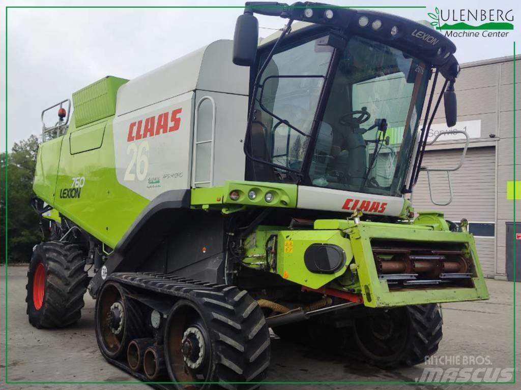 CLAAS Lexion 760 TT Derliaus nuėmimo kombainai