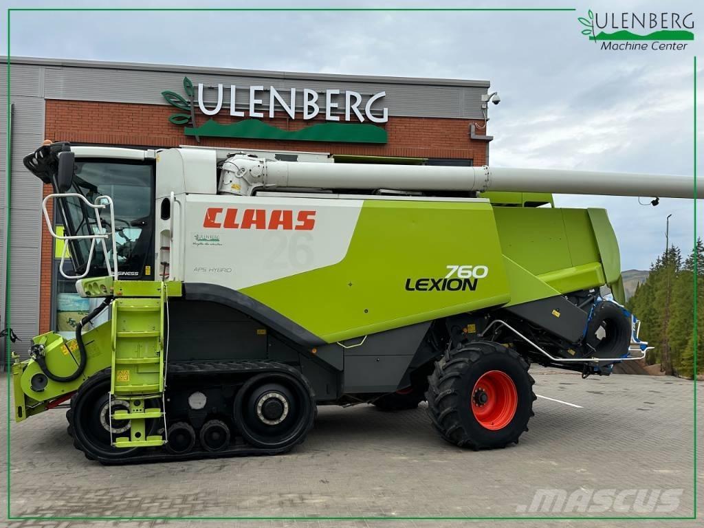 CLAAS Lexion 760 TT Derliaus nuėmimo kombainai