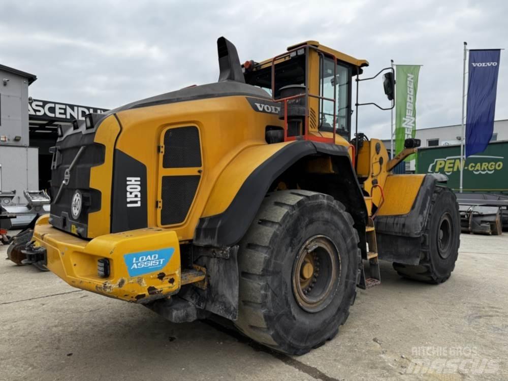 Volvo L150H Naudoti ratiniai krautuvai
