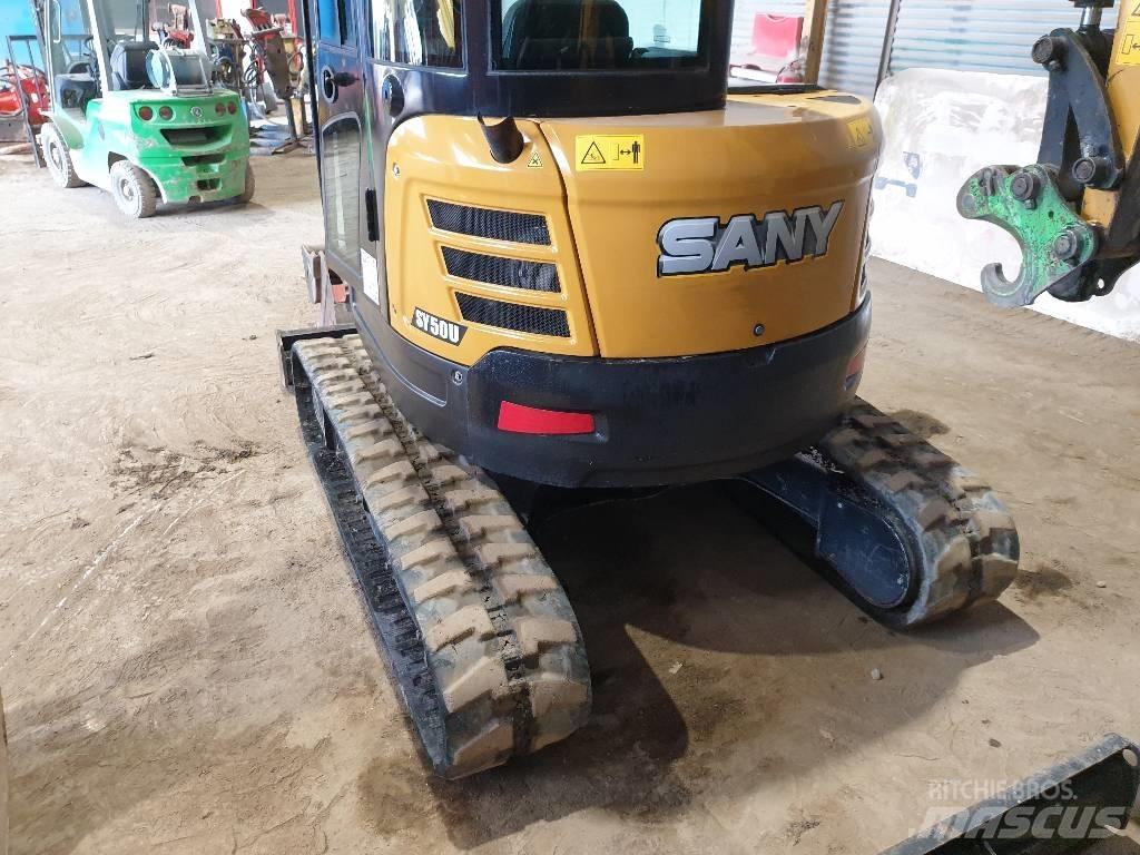 Sany SY50U Mini ekskavatoriai < 7 t