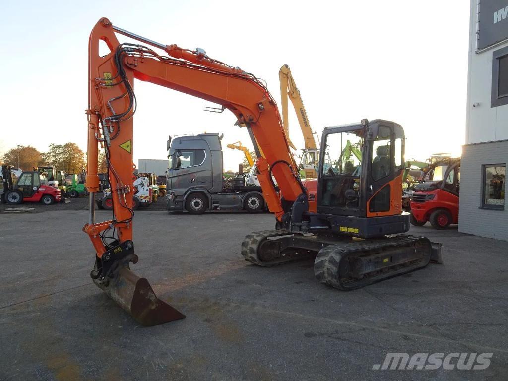 Doosan DX85R-3 Vikšriniai ekskavatoriai