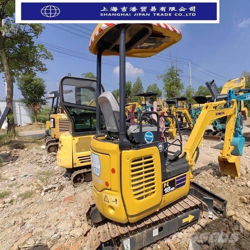 Komatsu PC 18 MR Mini ekskavatoriai < 7 t