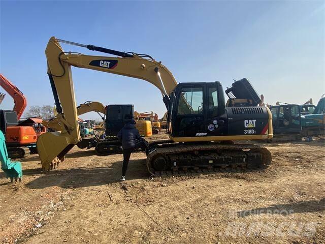 CAT 318D2 Vikšriniai ekskavatoriai