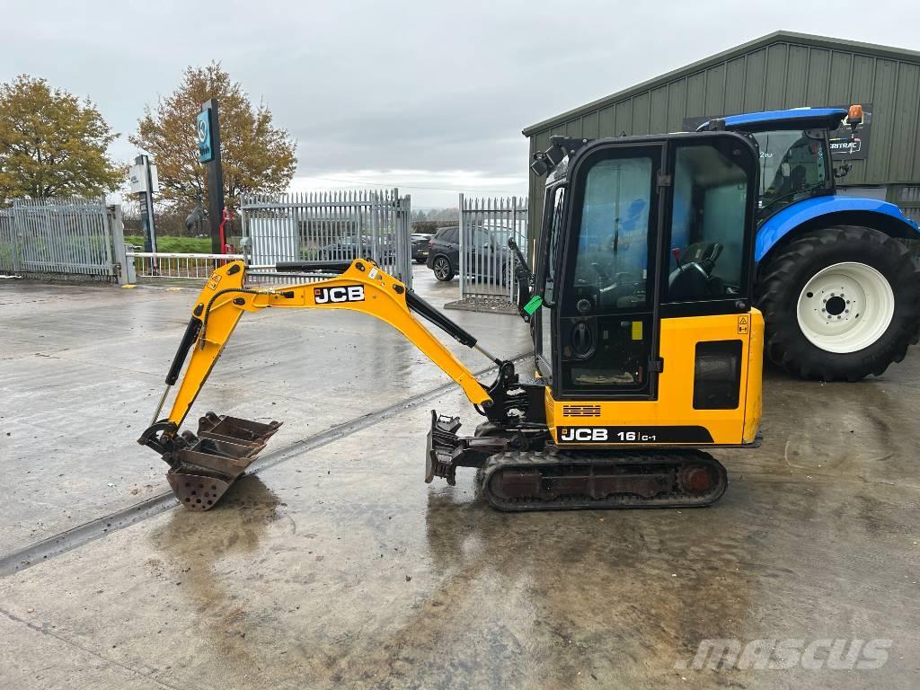 JCB 16 C-1 Mini ekskavatoriai < 7 t