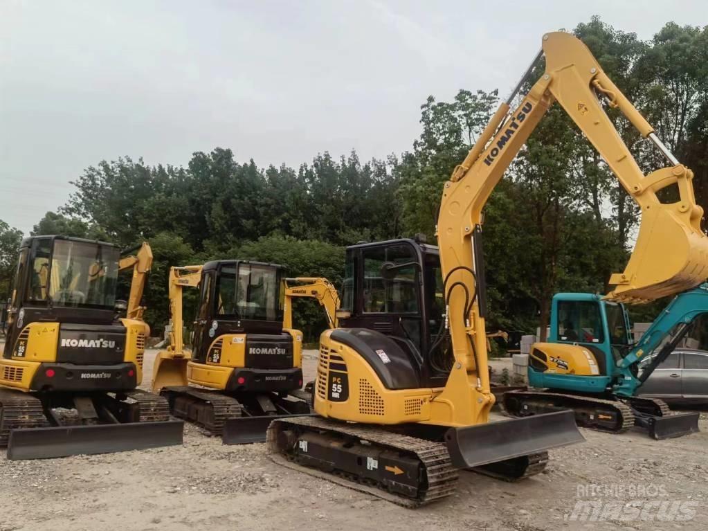 Komatsu PC 55 MR Mini ekskavatoriai < 7 t