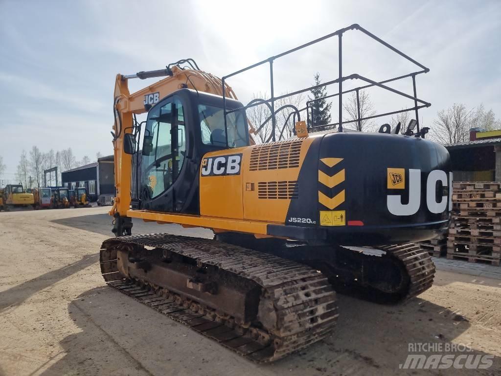 JCB JS 220 LC Vikšriniai ekskavatoriai