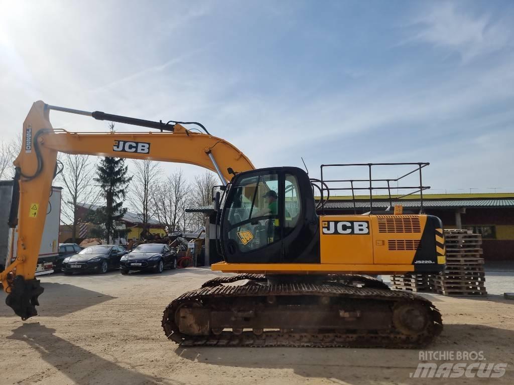 JCB JS 220 LC Vikšriniai ekskavatoriai