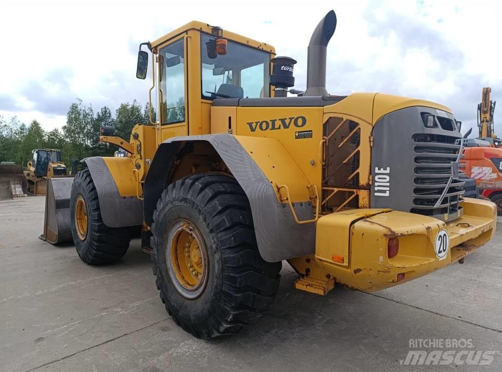 Volvo L 110 E Naudoti ratiniai krautuvai