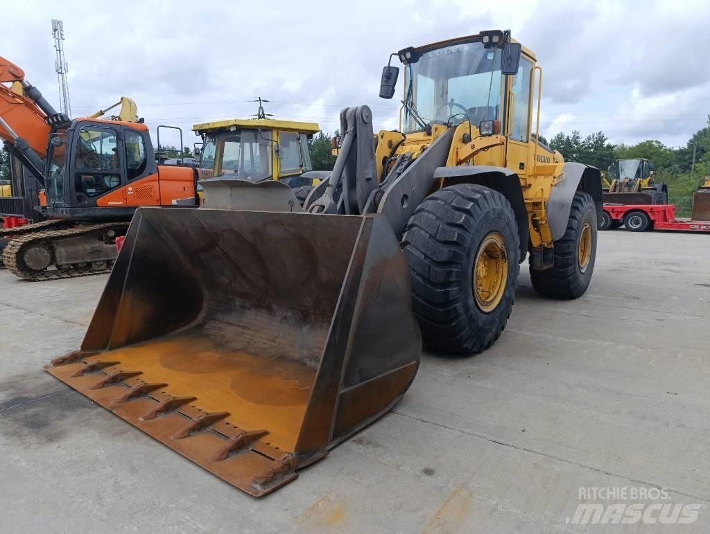 Volvo L 110 E Naudoti ratiniai krautuvai