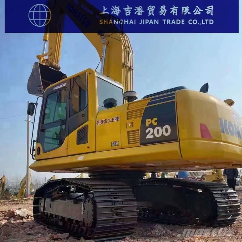 Komatsu PC 200 Vikšriniai ekskavatoriai